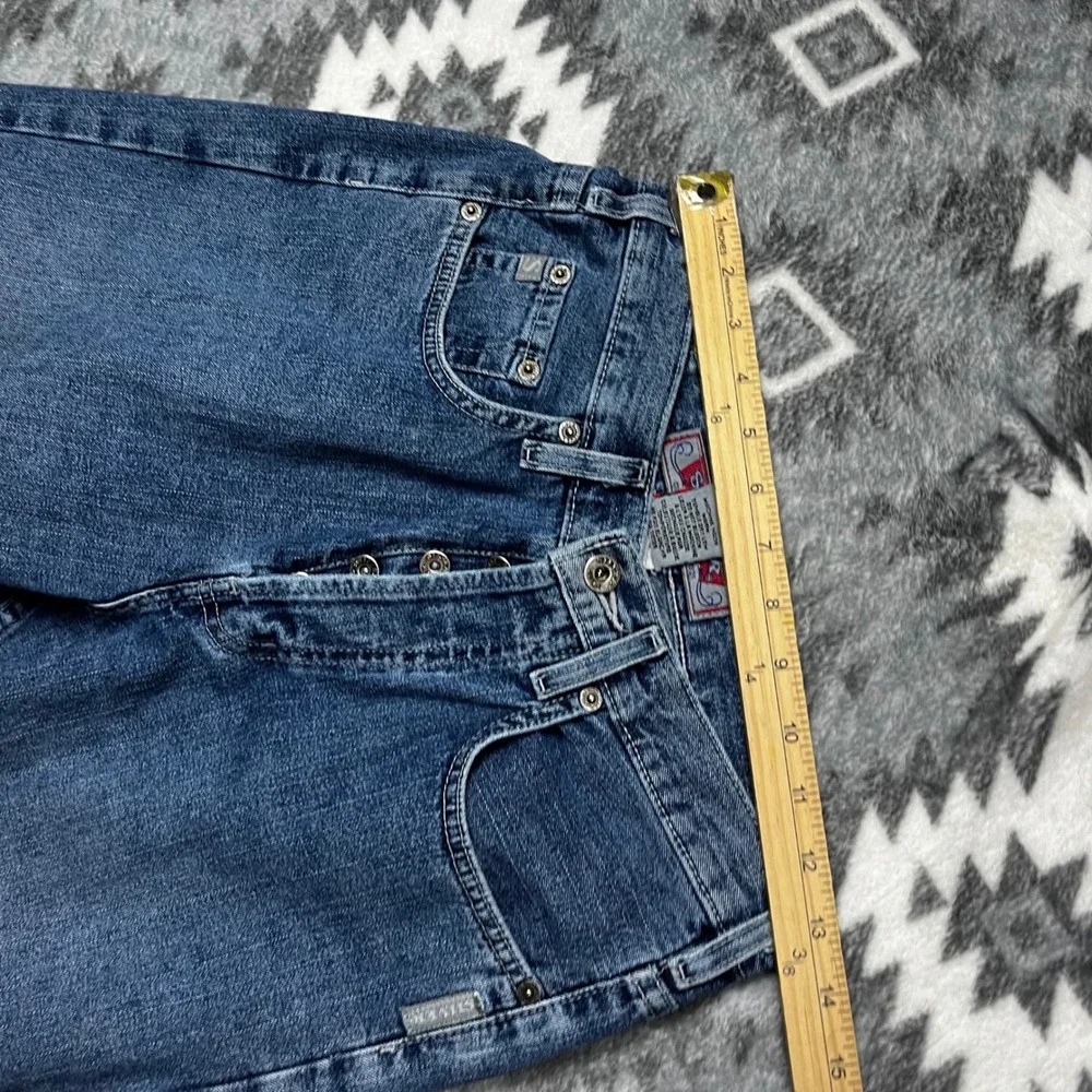 VTG Silver Jeans Co. Medium Wash Bootcut Button Fly Denim Made in Canada 28x33